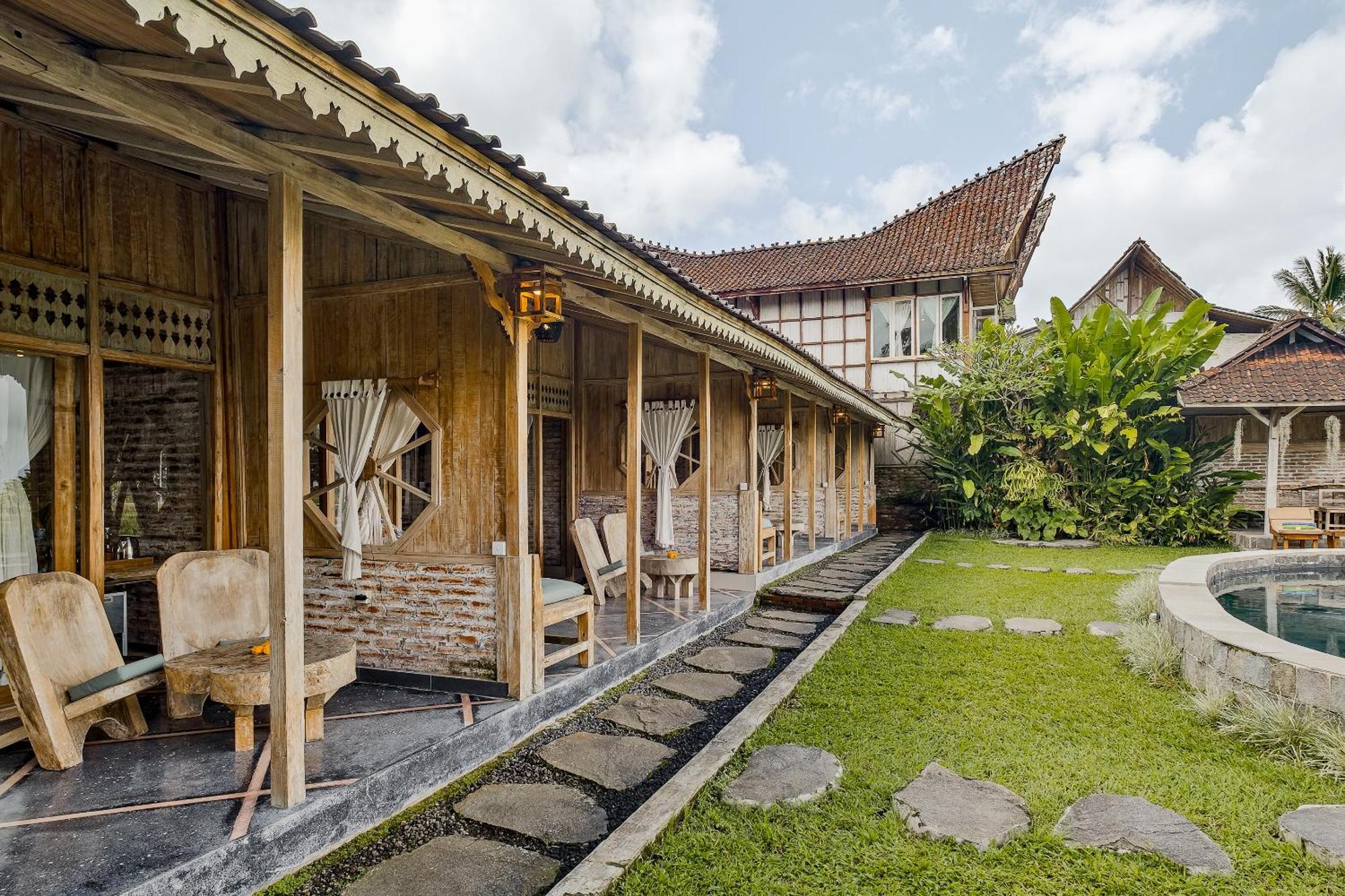 Joglo Organik Guesthouse Ubud  Bagian luar foto
